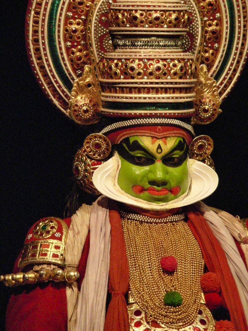 Kathakali-Tänzer in Cochin (Kochi)  - ©Hubert Lücker - Eberhardt TRAVEL
