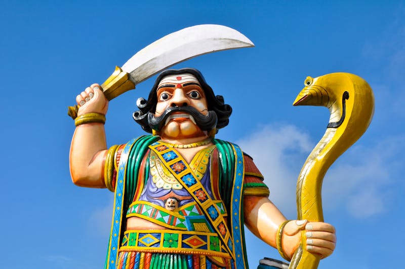 Chamundi Hügel in Mysuru (Mysore) - Mahishasura-Dämon  - ©Noradoa - stock.adobe.com