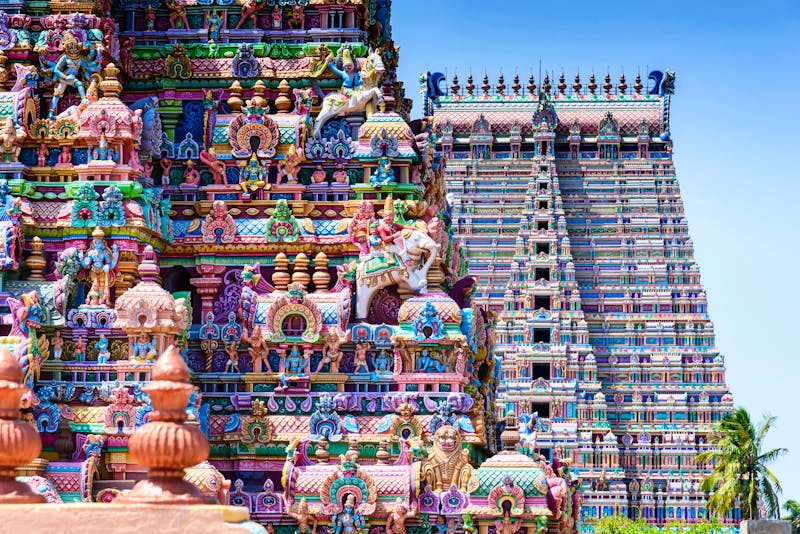 Srirangam - Sri Ranganathaswamy Tempel  - ©Â© 2018 Francesco Dazzi - All Rights Reserved