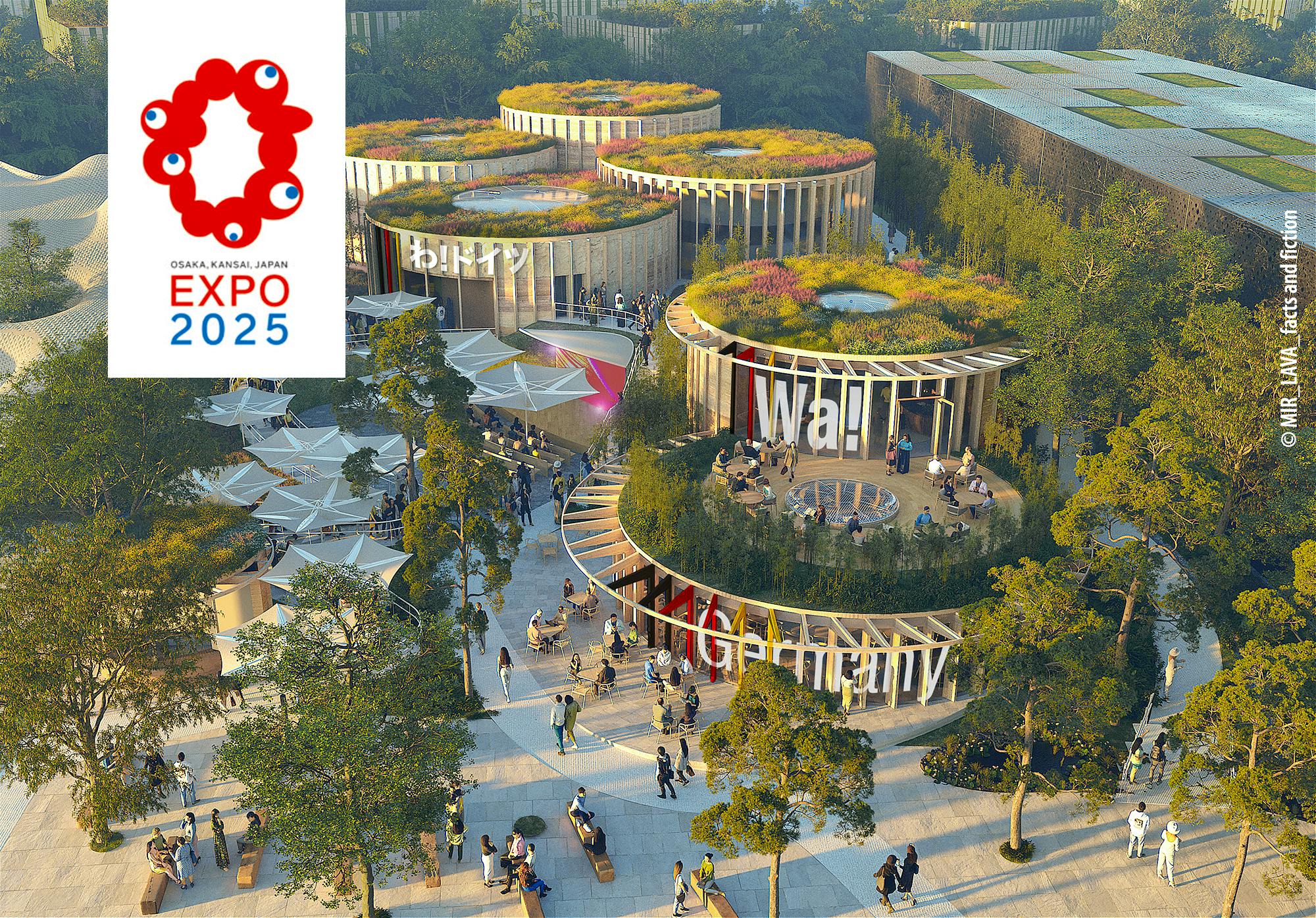 Deutscher Pavilion - EXPO 2025 Osaka&nbsp;&ndash;&nbsp;&copy;&nbsp;German Pavilion / MIR LAVA ff