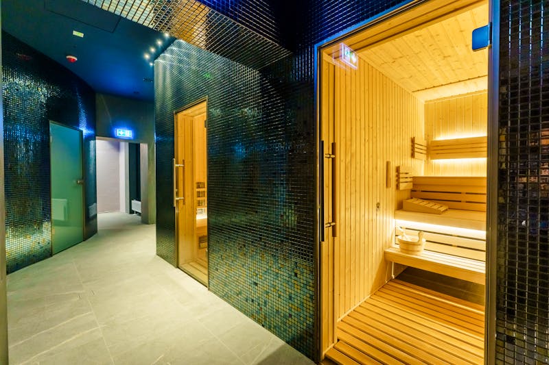 Hotel Factory Resort in Kolberg - Sauna – ©Hotel Factory Resort 