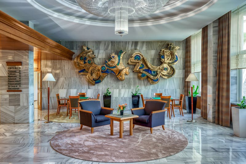 Ensana Thermal Heviz Health Spa Hotel in Heviz - Lobbybereich – ©Ensana