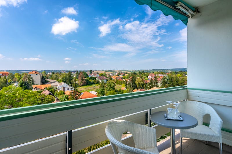 Ensana Thermal Heviz Health Spa Hotel in Heviz - Aussicht aus der Suite – ©Ensana