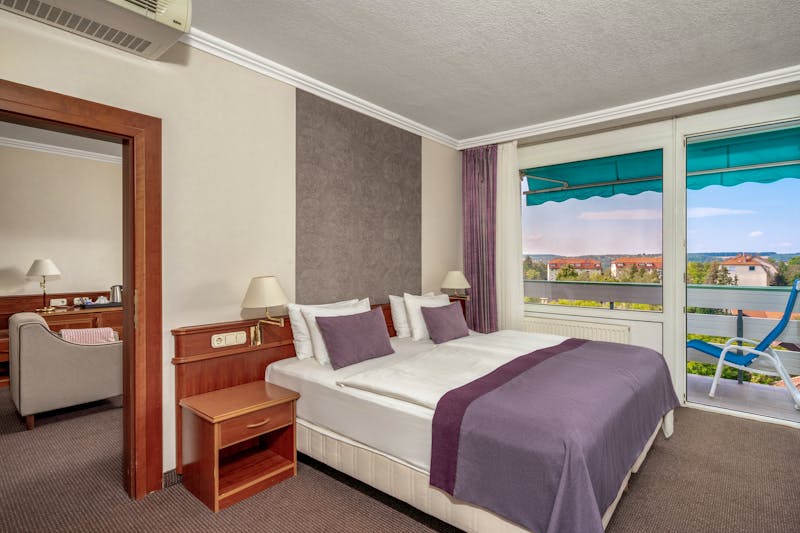 Ensana Thermal Heviz Health Spa Hotel in Heviz - Schlafzimmer Suite – ©Ensana