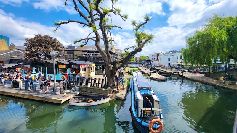 Camden Market am Regent's Canal - &copy;Eberhardt TRAVEL