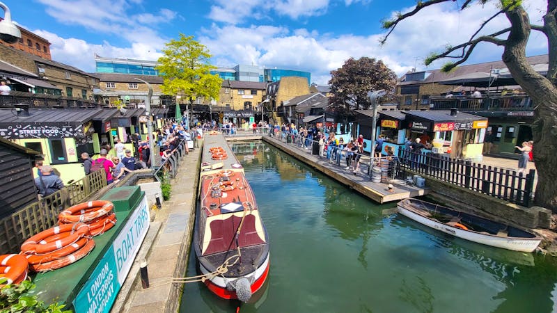 Camden Market am Regent's Canal - ©Eberhardt TRAVEL