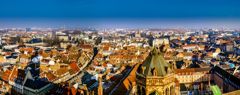 Straßburg im Elsass - Panoramablick auf die Altstadt - ©31etc - stock.adobe.com