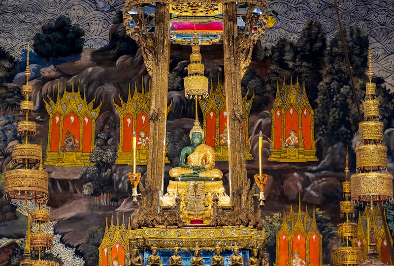 Smaragd-Buddha im Wat Phra Kaeo-Tempel in Bangkok - Thailand - ©apichai507 - stock.adobe.com