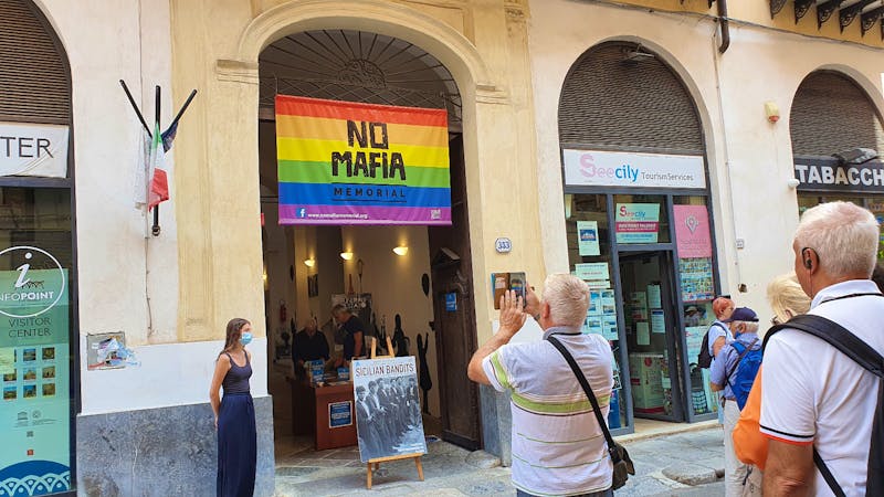 No Mafia Ausstellung in Palermo - ©Marlies Thrum (Eberhardt TRAVEL)