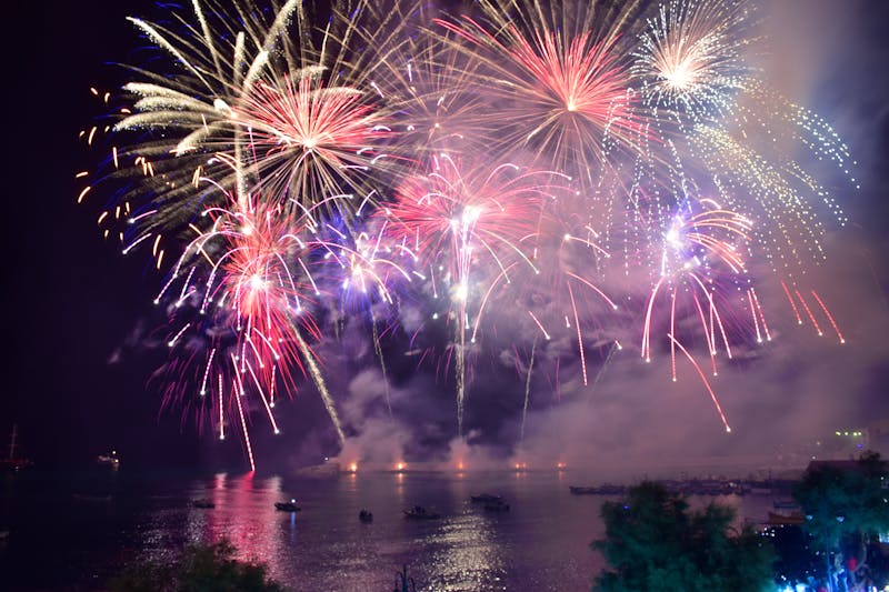 Palermo - Feuerwerk über dem Meer - ©GIOVANNI - stock.adobe.com