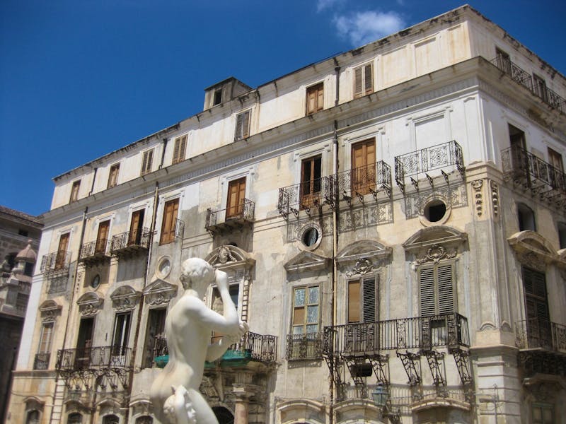 Palermo - Palast an der Fontana Pretoria   - ©Annette Zocher (Eberhardt TRAVEL)