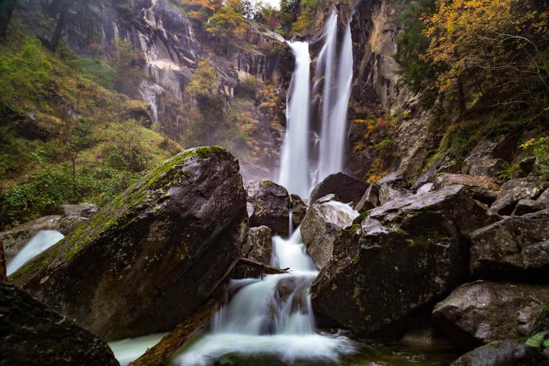 Passeirer Wasserfall bei St. Martin im Passeiertal in Südtirol - ©nemo1963 - stock.adobe.com