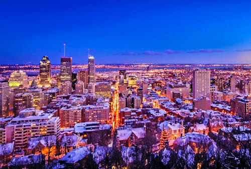 Skyline von Montreal im Winter &ndash; &copy; Svet Paperov - stock.adobe.com