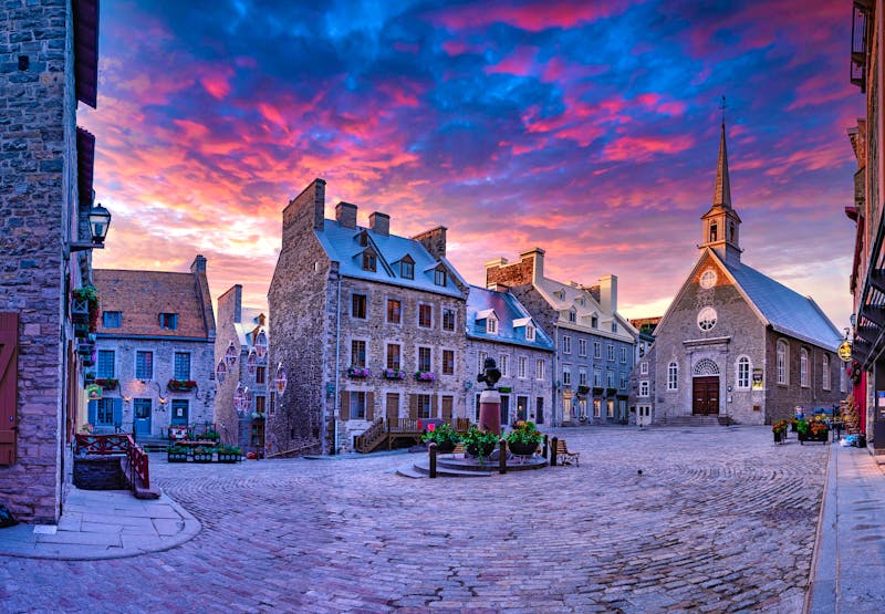 Winter in der Altstadt von Quebec City - ©Dmitry - stock.adobe.com