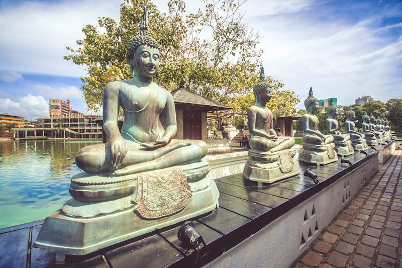 Buddha Statuen im Gangarama-Tempel in Colombo - ©eranda - stock.adobe.com