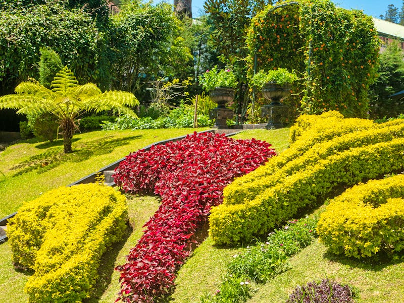 Garten am Grand Hotel in Nuwara Eliya - ©lexosn - stock.adobe.com
