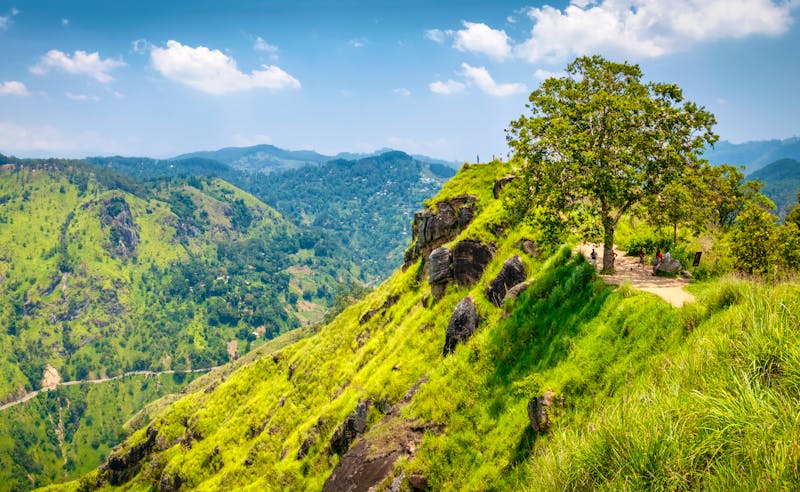 Blick vom Little Adam's Peak in Sri Lanka - ©Kennymax - stock.adobe.com