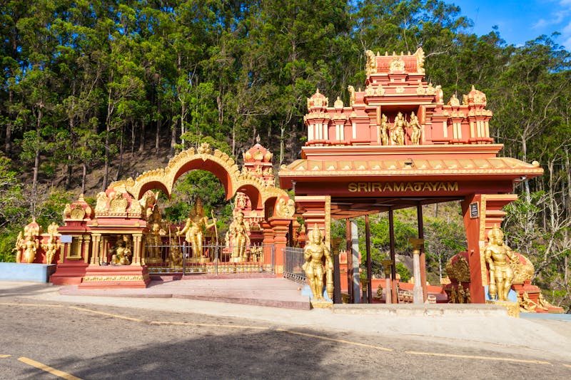 Seetha Amman Tempel im Hochland bei Nuwara Eliya - ©saiko3p - stock.adobe.com