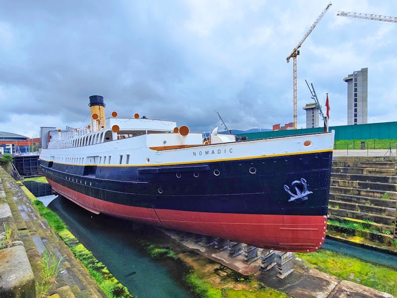 Im Titanic-Museum Belfast - Trockendock - ©Eberhardt TRAVEL