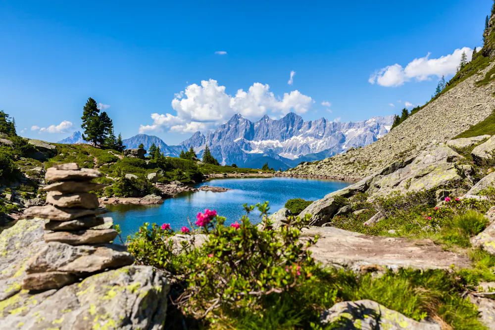 Mittersee auf der Reiteralm bei Schladming - Dachstein-Region &ndash; &copy; photoflorenzo - stock.adobe.com