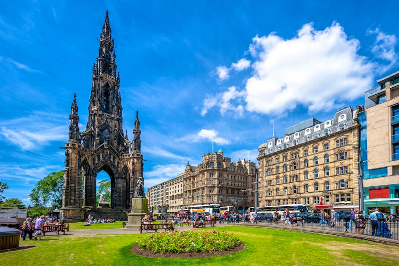 Scott Monument in Edinburgh - ©Richie Chan - stock.adobe.com