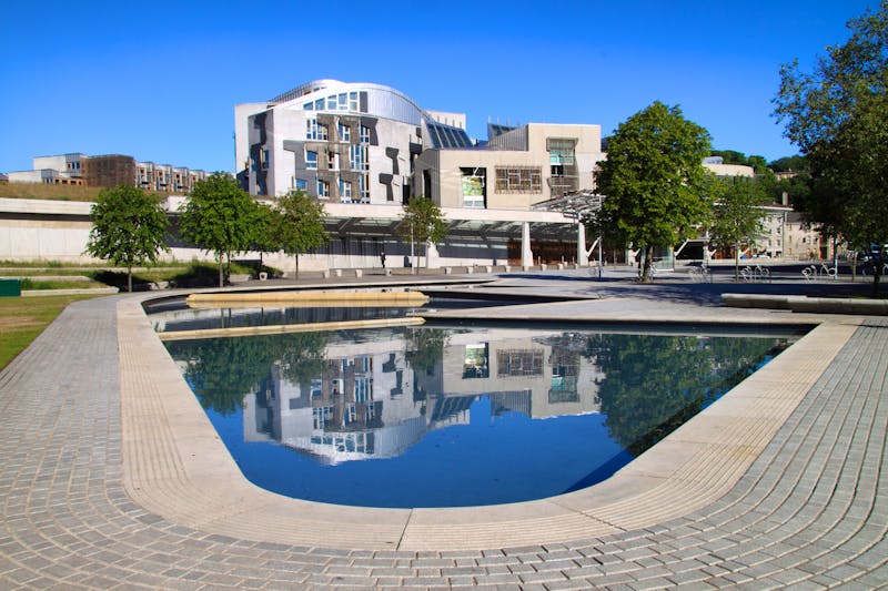 Neues schottisches Parlamentsgebäude - Holyrood in Edinburgh - ©Heartland Arts - stock.adobe.com