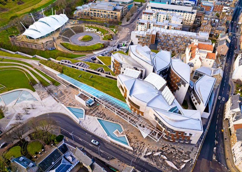 Neues schottisches Parlamentsgebäude - Holyrood in Edinburgh - ©Alexey Fedorenko - stock.adobe.com
