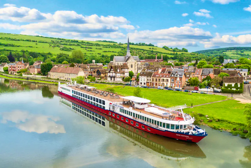 Kreuzfahrtschiff SEINE COMTESSE von nicko cruises auf der Seine - &copy; nicko cruises
