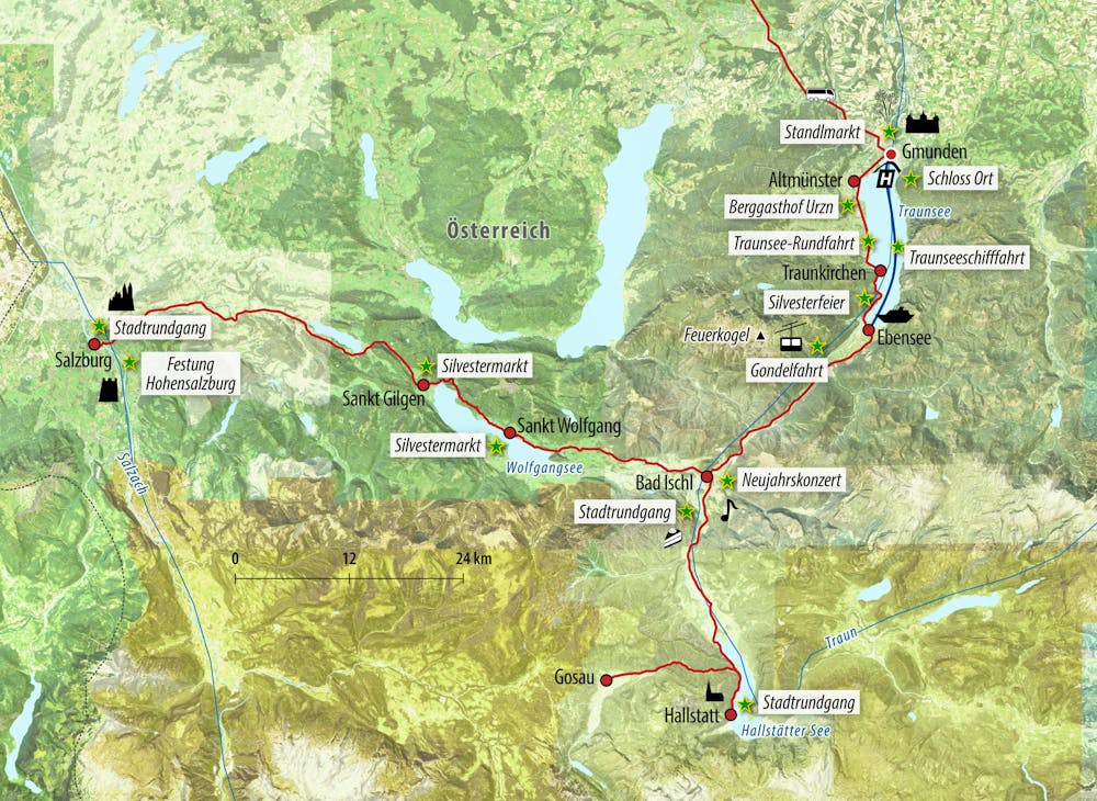 AT-YYSKG Reisekarte – © Eberhardt TRAVEL