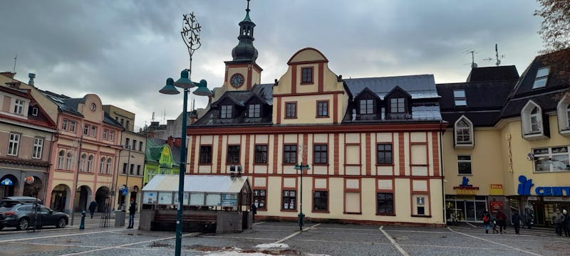 Rathaus in Vrchlabi (Hohenelbe) im tschechischen Riesengebirge - &copy;Ingrid Langer - Eberhardt TRAVEL