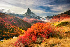 Matterhorn bei Zermatt im Herbst &ndash; © panaramka - stock.adobe.com
