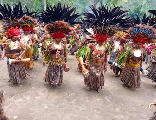 Sinesine Frauen auf dem Goroka Festival in Papua-Neuguinea – © Jenny Wal Gonapa