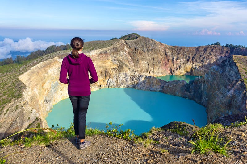 Am Kelimutu-Vulkan auf der Insel Flores - ©Suzanne Plumette - stock.adobe.com