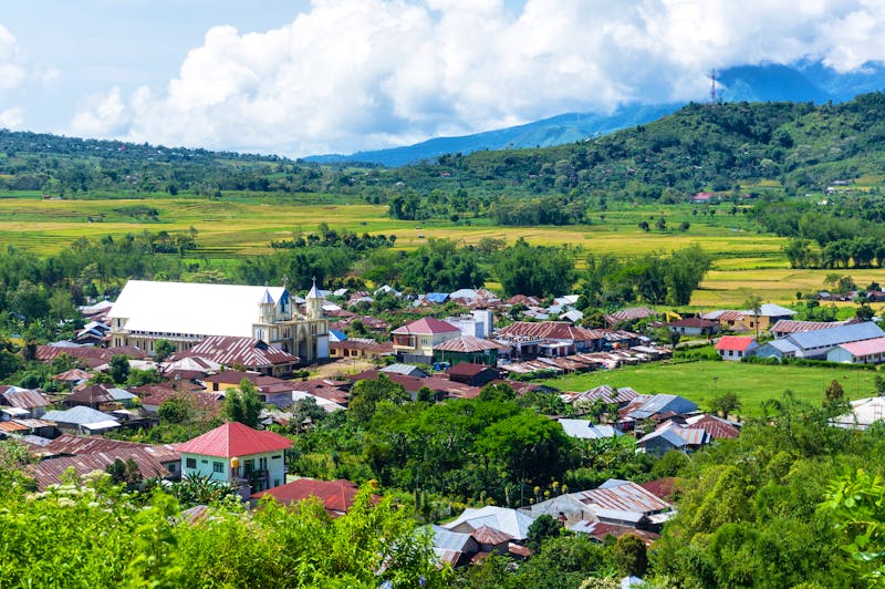Ruteng auf der Insel Flores - Indonesien - ©Suzanne Plumette - stock.adobe.com