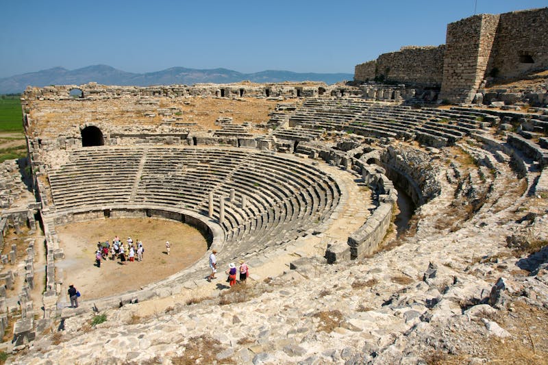 Amphietheater in den Ausgrabungen von Milet (Aydin) - Türkei - ©sinandogan - stock.adobe.com