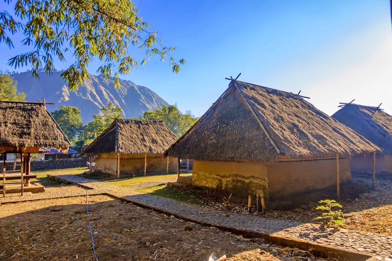 Traditionelle Häuser in der Region Sembalun auf Lombok - ©farizun amrod - stock.adobe.com