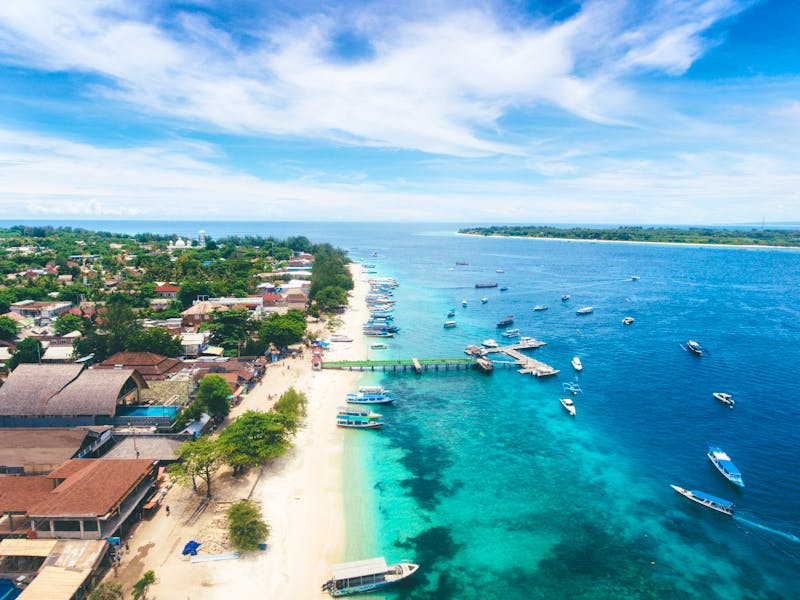 Strand von Gili Trawangan - Insel vor der Westküste von Lombok - ©Harry - stock.adobe.com