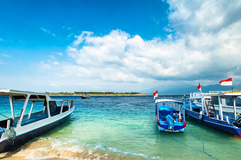 Boote an der Insel Gili Trawangan - Lombok - ©uskarp2 - stock.adobe.com