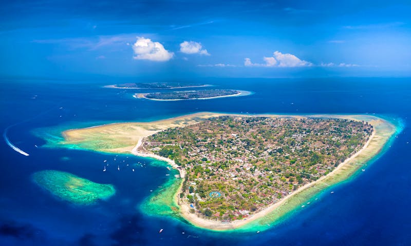 Die Gili-Inseln vor der Westküste von Lombok - ©whitcomberd - stock.adobe.com