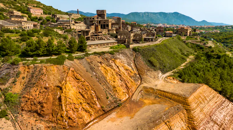 Ehemalige Monteponi Mine bei Iglesias auf Sardinien - &copy;Stefano Tammaro - stock.adobe.com