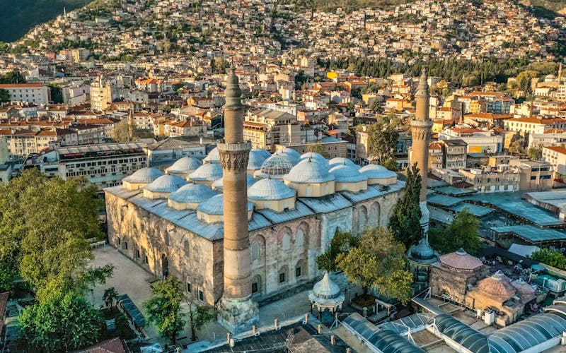 Luftaufnahme der Großen Moschee in Bursa - Türkei - ©a_medvedkov - envato