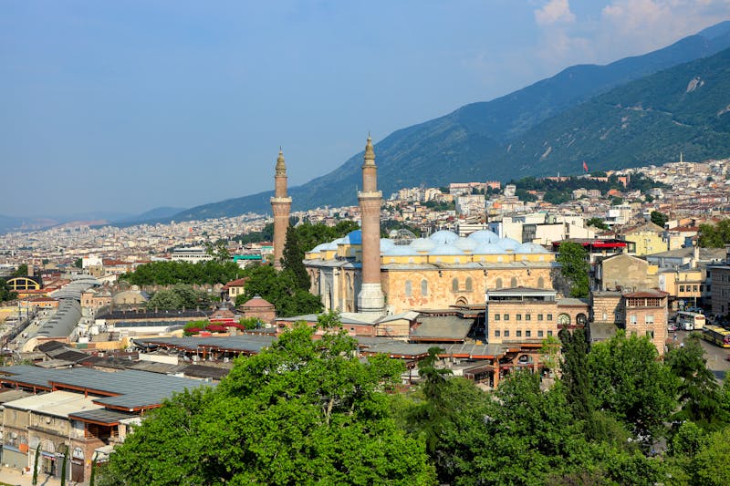 Bursa mit Grooßer Moschee - Türkei - ©kasbah - stock.adobe.com