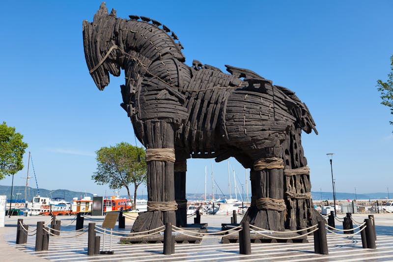 Kopie des hölzernen Pferdes von Troja in Canakkale - Türkei - ©wjarek - stock.adobe.com