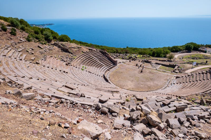 Griechisches Theater von Assos -Türkei - ©uskarp2 - stock.adobe.com