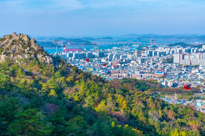 Blick auf die Hafenstadt Mokpo in Südkorea - ©dudlajzov - stock.adobe.com