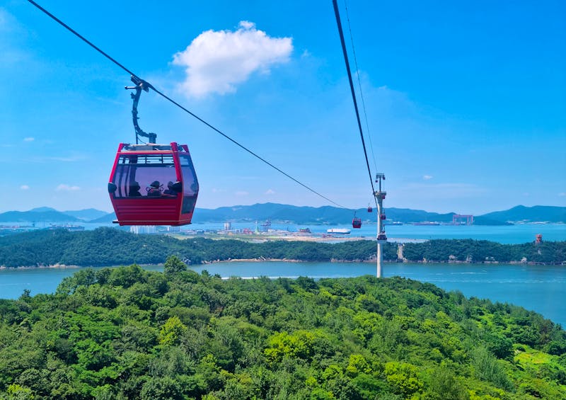 Seilbahnfahrt in Mokpo - Südkorea - ©binimin - stock.adobe.com