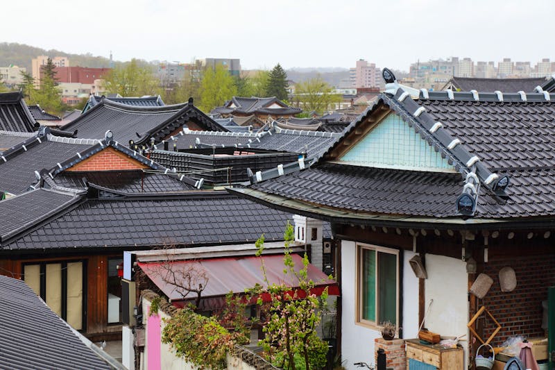 Traditionelle Hanok-Häuser in Jeonju - ©Tupungato - stock.adobe.com