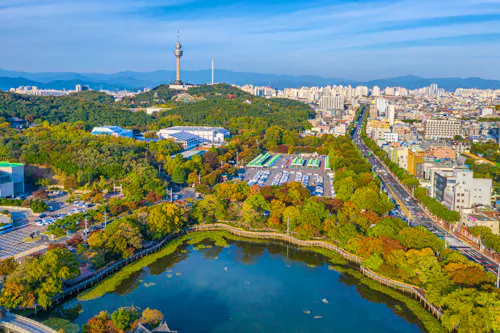 Daegu und der 83 Tower &ndash; &copy; dudlajzov - stock.adobe.com