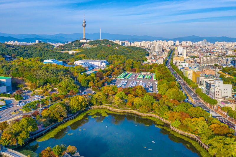 Daegu und der 83 Tower - ©dudlajzov - stock.adobe.com