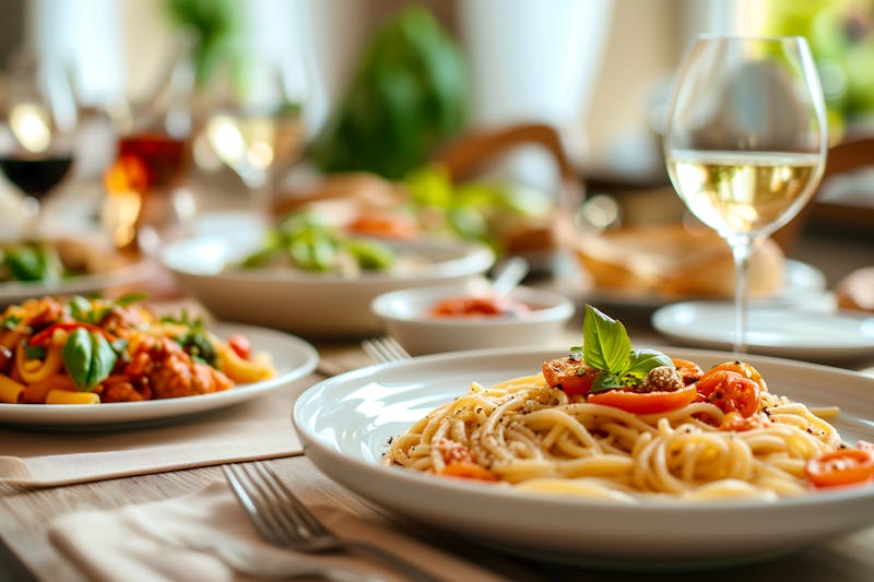 Essen in der Trattoria - ©praewpailyn - stock.adobe.com